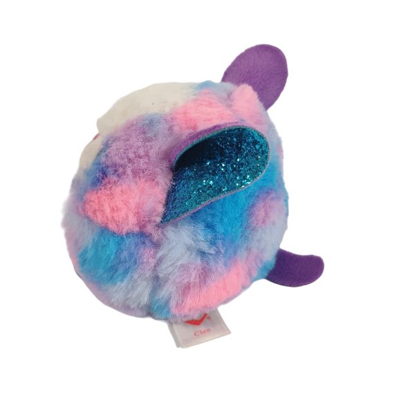 TY Puffies Cleo The Husky Plush Mini Toy TyPuff 2021 Carnival Crane Machine 3" - Picture 6 of 7